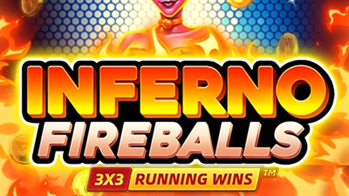 Tampilan visual slot Inferno Fireballs yang penuh dengan elemen api dan desain modern.